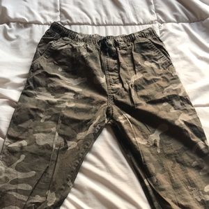 Camo joggers